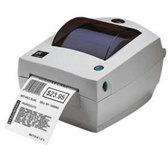 Small Zebra label printer